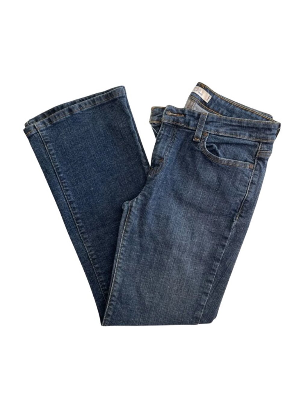 Levi's 515 Boot Cut Jeans Womens Size 10 Dark Wash Stretch Denim Classic Fit